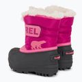 Sorel Snow Commander Kinder-Schneestiefel tropisch rosa/dunkelrosa 3