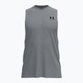Trainings-T-Shirt Herren Under Armour Left Chest Cut Off Tank steel light heather/black