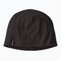 Patagonia Overlook Merinowolle Liner Beanie schwarz
