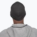 Patagonia Overlook Merinowolle Liner Beanie schwarz 3