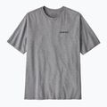 Herren T-Shirt Patagonia P-6 Logo Responsibili-Tee gravel heather 3