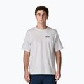 Herren Patagonia P-6 Logo Responsibili-Tee Trekking-T-Shirt weiß 2