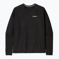 Patagonia P-6 Logo Responsibili Herren-Trekking-Longsleeve schwarz 4