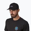 Patagonia P-6 Logo Trucker Kappe schwarz 7