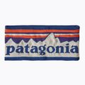 Damen-Stirnband Patagonia Powder Town fitz roy sunrise stricken/Birke weiß