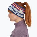 Damen-Stirnband Patagonia Powder Town fitz roy sunrise stricken/Birke weiß 3