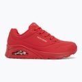 Schuhe Damen SKECHERS Uno Stand On Air red 2
