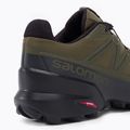 Laufschuhe Trail Herren Salomon Speedcross 5 Wide grün L49813 8