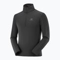 Herren Fleece-Sweatshirt Salomon Outrack HZ Mid schwarz LC13699