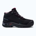 Trekkingschuhe Damen Salomon Shelter CS WP schwarz L41115 2