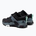 Trekkingschuhe Damen Salomon X Ultra 4 GTX schwarz-blau L412896 3