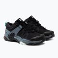 Trekkingschuhe Damen Salomon X Ultra 4 GTX schwarz-blau L412896 4