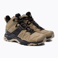 Trekkingschuhe Herren Salomon X Ultra 4 MID GTX braun L412941 4