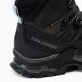 Trekkingschuhe Herren Salomon Quest 4 GTX schwarz L412926 8