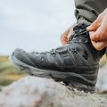 Trekkingschuhe Herren Salomon Quest 4 GTX schwarz L412926 9