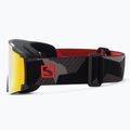 Skibrille Salomon S/View grey/red L41488 4