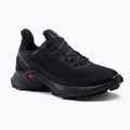 Laufschuhe Trail Damen Salomon Alphacross 3 GTX schwarz L414474