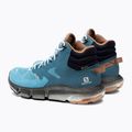 Trekkingschuhe Damen Salomon Predict Hike Mid GTX blau L41467 3
