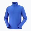 Herren Fleece-Sweatshirt Salomon Outrack HZ Mid blau LC1711
