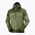 Regenjacke Herren Salomon Outrack 2.5L grün LC1734