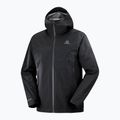 Regenjacke Herren Salomon Outline GTX 2.5L schwarz LC17865