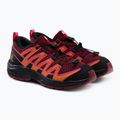 Laufschuhe Trail Kinder Salomon XA Pro V8 dunkelrot L416138 5