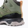 Trekkingschuhe Damen Salomon X Ultra 4 MID GTX grün L416251 10