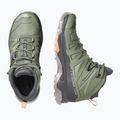 Trekkingschuhe Damen Salomon X Ultra 4 MID GTX grün L416251 15