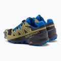Laufschuhe Trail Herren Salomon Speedcross 5 GTX grün-blau L416124 3