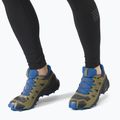 Laufschuhe Trail Herren Salomon Speedcross 5 GTX grün-blau L416124 9