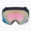 Skibrille Salomon Radium black/sigma black gold L475 2