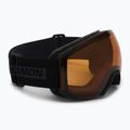 Skibrille Salomon Radium black/sigma apricot L4752