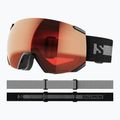 Skibrille Salomon Radium black/sigma apricot L4752 6