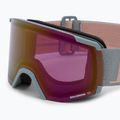 Skibrille Salomon S/View wrought iron/ml ruby L4732 5