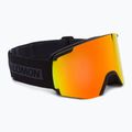 Skibrille Salomon S/View black/ml mid red L4763