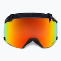 Skibrille Salomon S/View black/ml mid red L4763 2