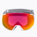 Skibrille Salomon Radium white/sigma poppy red L4753 2