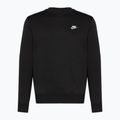 Herren Nike Sportswear Club Fleece Crew schwarz/weiss Sweatshirt