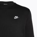 Herren Nike Sportswear Club Fleece Crew schwarz/weiss Sweatshirt 3