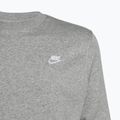 Nike Sportswear Club Fleece Crew Herren Sweatshirt Dunkelgrau/Heather/Weiß 3