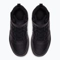 Kinderschuhe Nike Court Borough Mid 2 black/black/black 4