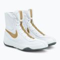 Nike Machomai weiß und gold Boxen Schuhe 321819-170 4