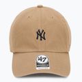 47 Marke MLB New York Yankees Base Runner Kappe CLEAN UP khaki 2