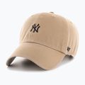 47 Marke MLB New York Yankees Base Runner Kappe CLEAN UP khaki