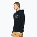 Herren Oakley Bark 2.0 Hoodie FZ schwarz/amerikanische Flagge Sweatshirt 3