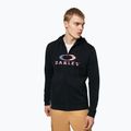 Herren Oakley Bark 2.0 Hoodie FZ schwarz/amerikanische Flagge Sweatshirt 4