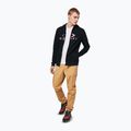 Herren Oakley Bark 2.0 Hoodie FZ schwarz/amerikanische Flagge Sweatshirt 5