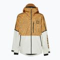 Oakley TC Gunn 2.0 RC Shell Herren Snowboard Jacke weiß und gelb FOA403429 8