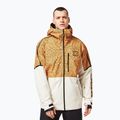 Oakley TC Gunn 2.0 RC Shell Herren Snowboard Jacke weiß und gelb FOA403429