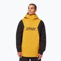 Oakley TNP TBT isoliert Anorak gelb Herren Snowboard Jacke FOA403652